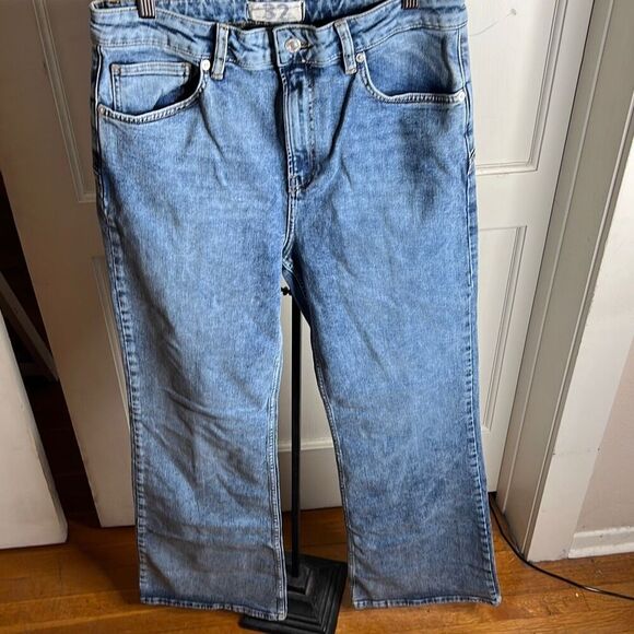 Free People We The Free Thunderbird Flare jeans electric blue - Picture 3 of 9